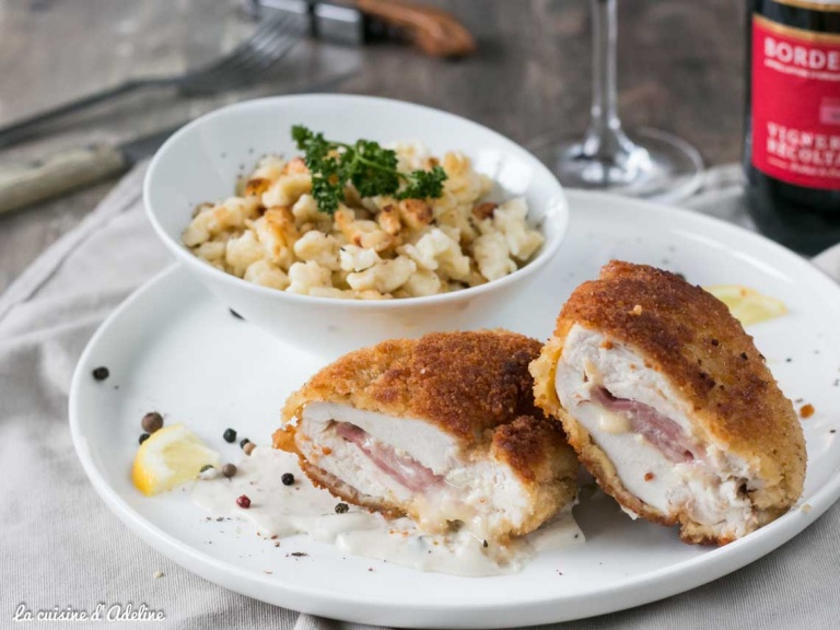 Cordon bleu au munster – La Cuisine d&amp;#39;Adeline