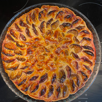 CHARLINE - Tarte aux mirabelles #