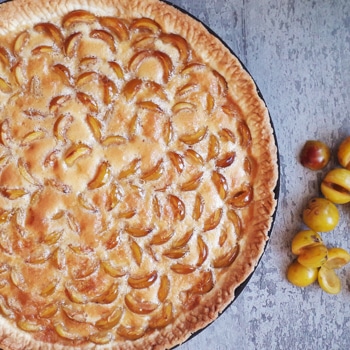 Cathia L - Tarte aux mirabelles #