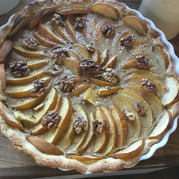 Claude - Tarte aux pommes alsacienne #