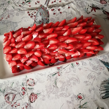 Cloclo - Roulé fraises mascarpone #