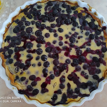 Recette - Tarte aux myrtilles  Savoie Mont Blanc (Savoie et Haute