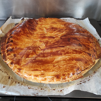 Galette des rois frangipane et pistache - La Cuisine d'Adeline