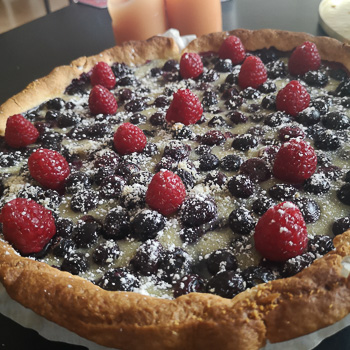 Georgette - Tarte aux myrtilles #