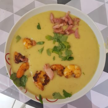 Jujuk - Velouté de panais curry et coco #