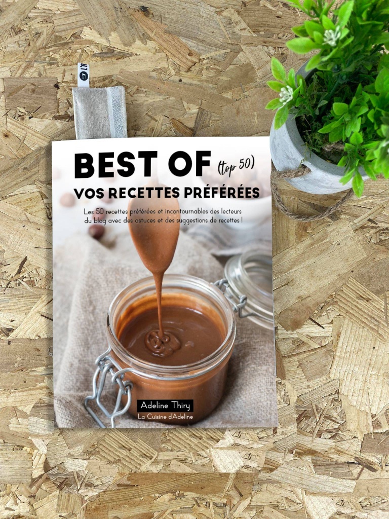 Livre Best Of vos recettes preferees La cuisne d'Adeline