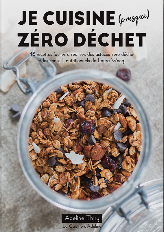 Livre de recettes zéro-déchet La cuisine d'Adeline