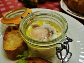 Oeuf cocotte et foie gras - Meiselocker
