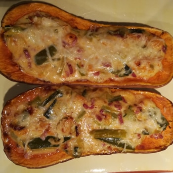 Stephou - Courge butternut farcie #