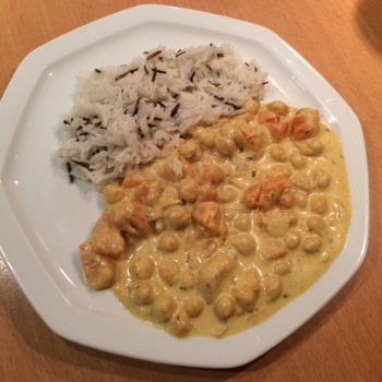 Ulline - Curry végétarien courge #