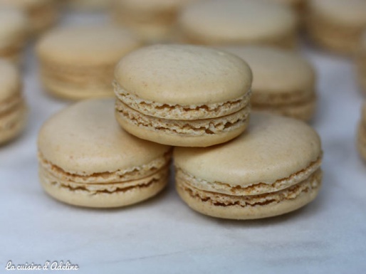 Coque macaron nature sans garniture