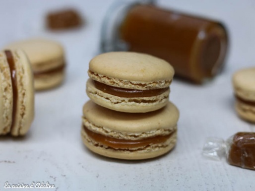 Macarons au caramel et beurre salé