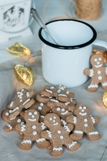 Sablés de Noël aux épices à pain d'épices et à la vergeoise