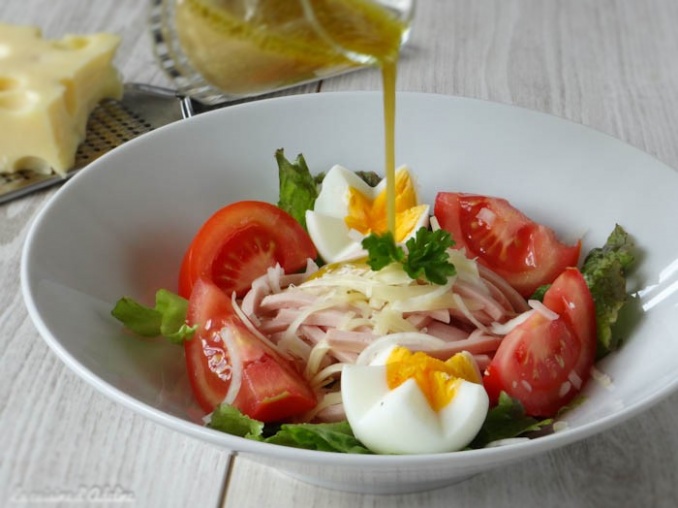 salade alsacienne cervelas gruyere recette