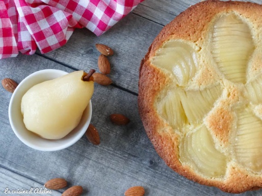 Tarte aux poires et amandes façon Bourdaloue