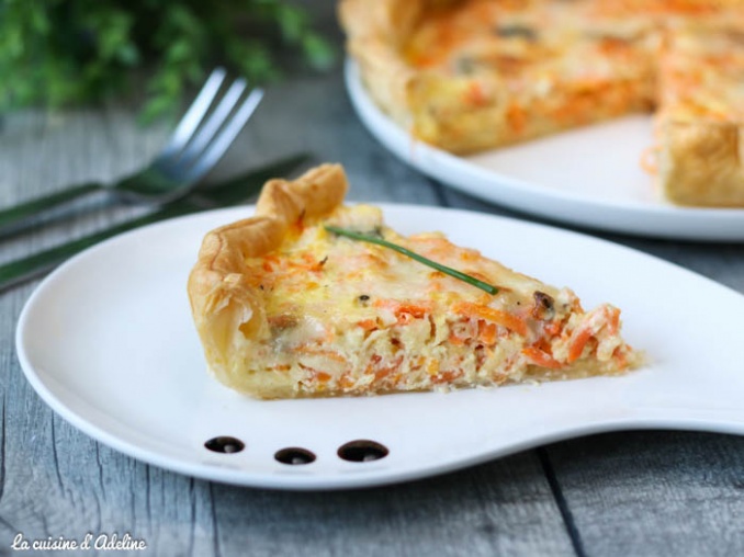 Quiche carottes et panais