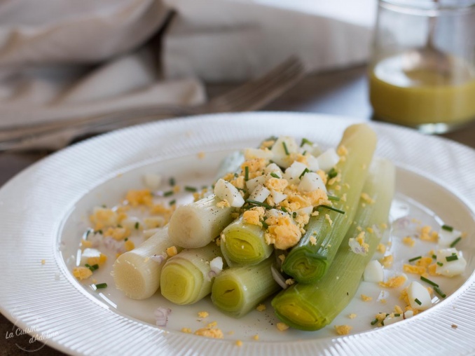 Poireaux vinaigrette | La Cuisine d'Adeline