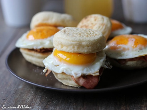 Egg muffins bacon recette brunch