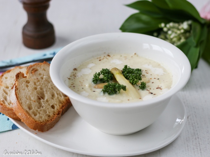 Velouté d'asperges d'Alsace