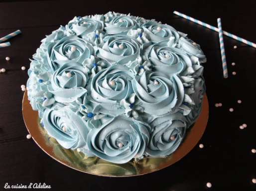 rosecake bleu garcon recette