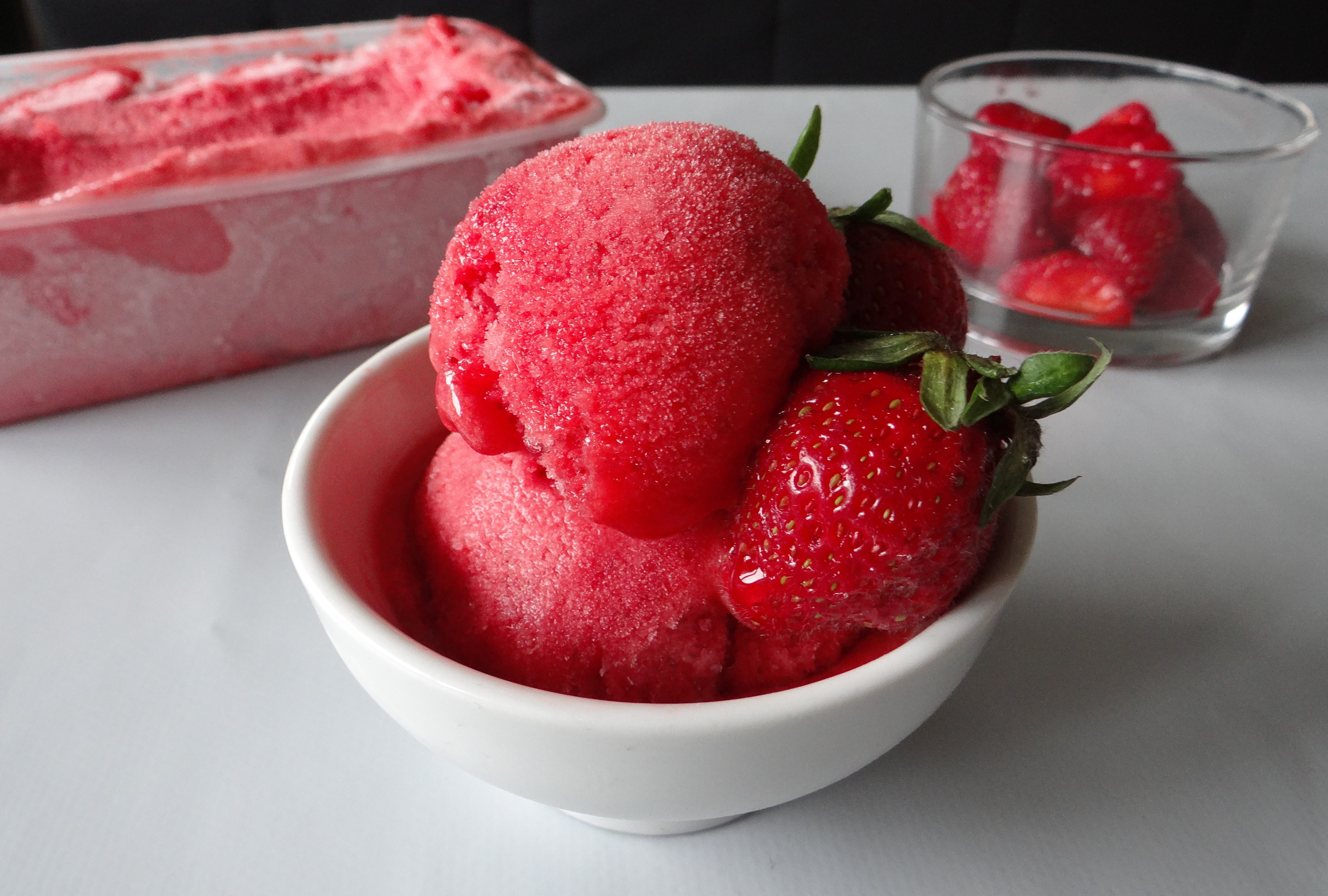 Recette de la Glace à la Fraise —