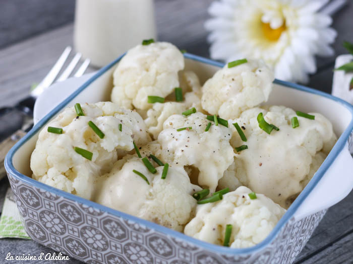 Gratin De Chou Fleur à La Béchamel