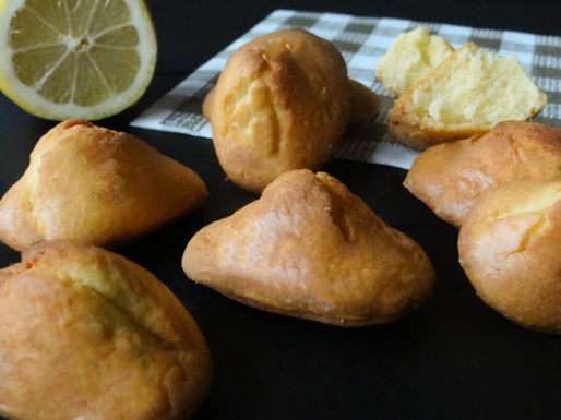 Madeleines au citron recette