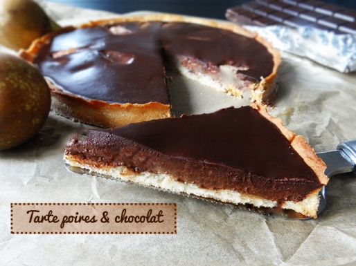 Tarte Poires Chocolat La Cuisine D Adeline