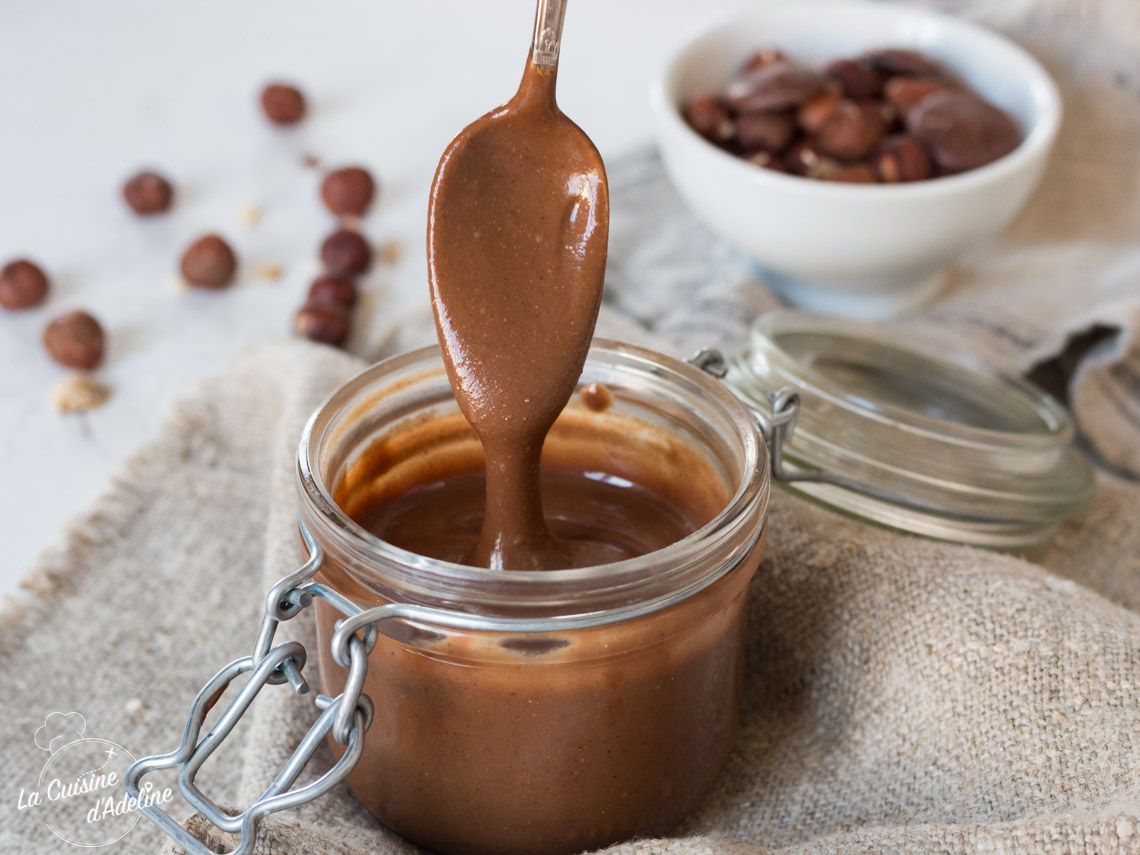 Recette Pâte à tartiner au praliné