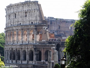 colisee facade exterieur Rome