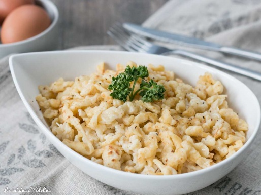 Spaetzle recette alsacienne de pâte aux œufs