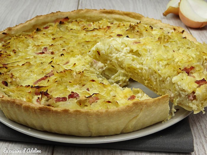 Tarte A L Oignon Zwiebelkuche La Cuisine D Adeline