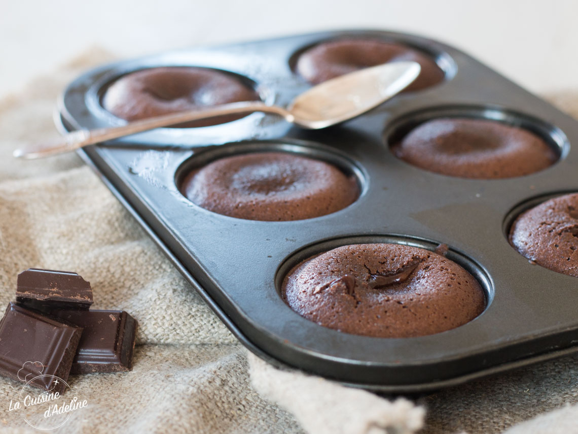 Fondant Au Chocolat Express Coeur Coulant La Cuisine D Adeline