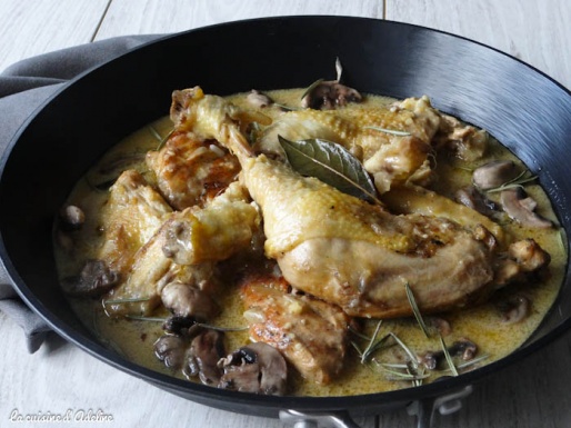 coq au rieslingrecette alsacienne