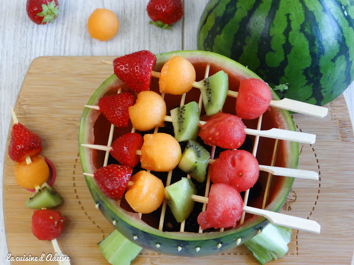 Recette pour Jus de Pâques et brochette de fruits