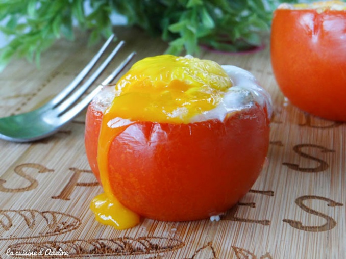 oeuf cocotte tomate au four recette facile