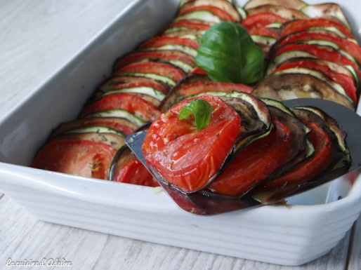 tian de légumes courgettes tomate aubergine recette