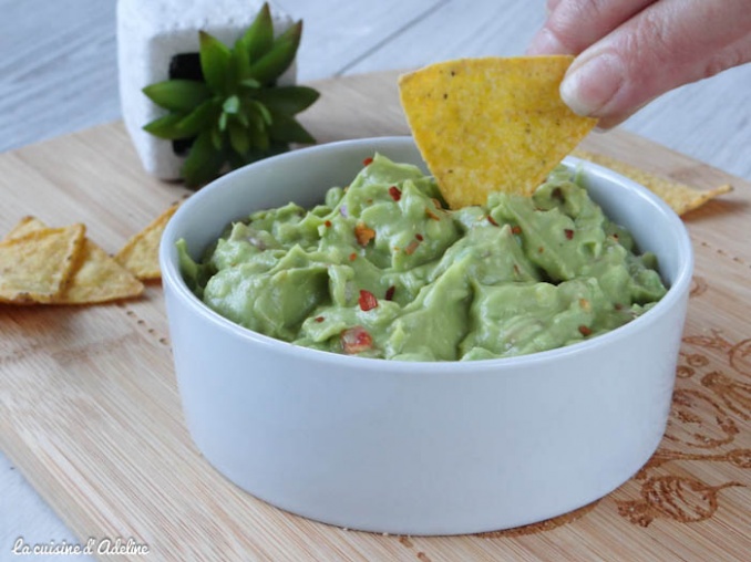 guacamole mexicain avocat maison recette