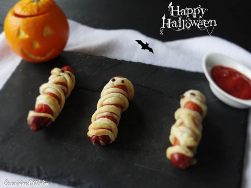 Knackis momies - Recette Halloween