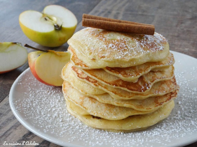 Pancakes aux pommes