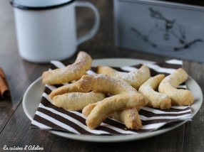 Vanille Kipferl - Croissants de lune aux amandes