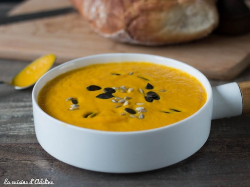 velouté courge carottes curcuma