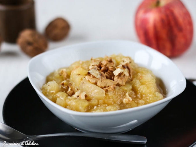 Compote De Pommes A La Vanille La Cuisine D Adeline