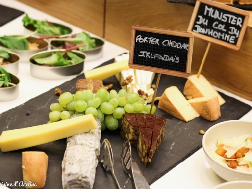 Buffet de fromages - Brunch St Patrick Hilton Strasbourg