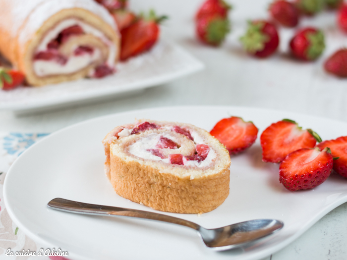 Roulés aux framboises en forme d'escargots