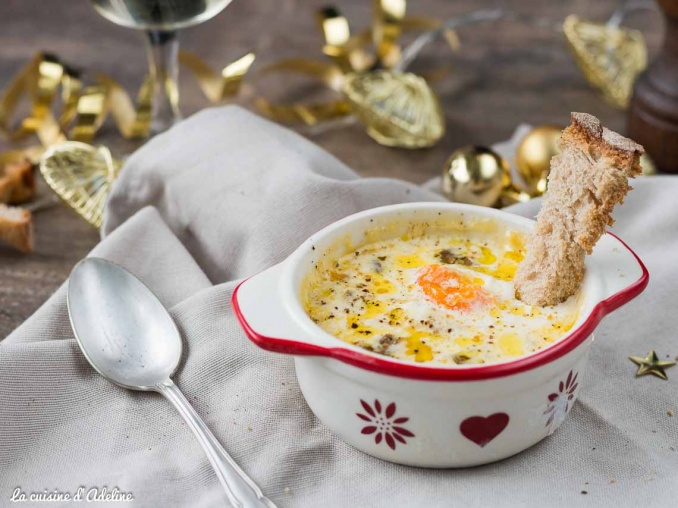 Oeuf Cocotte Au Foie Gras