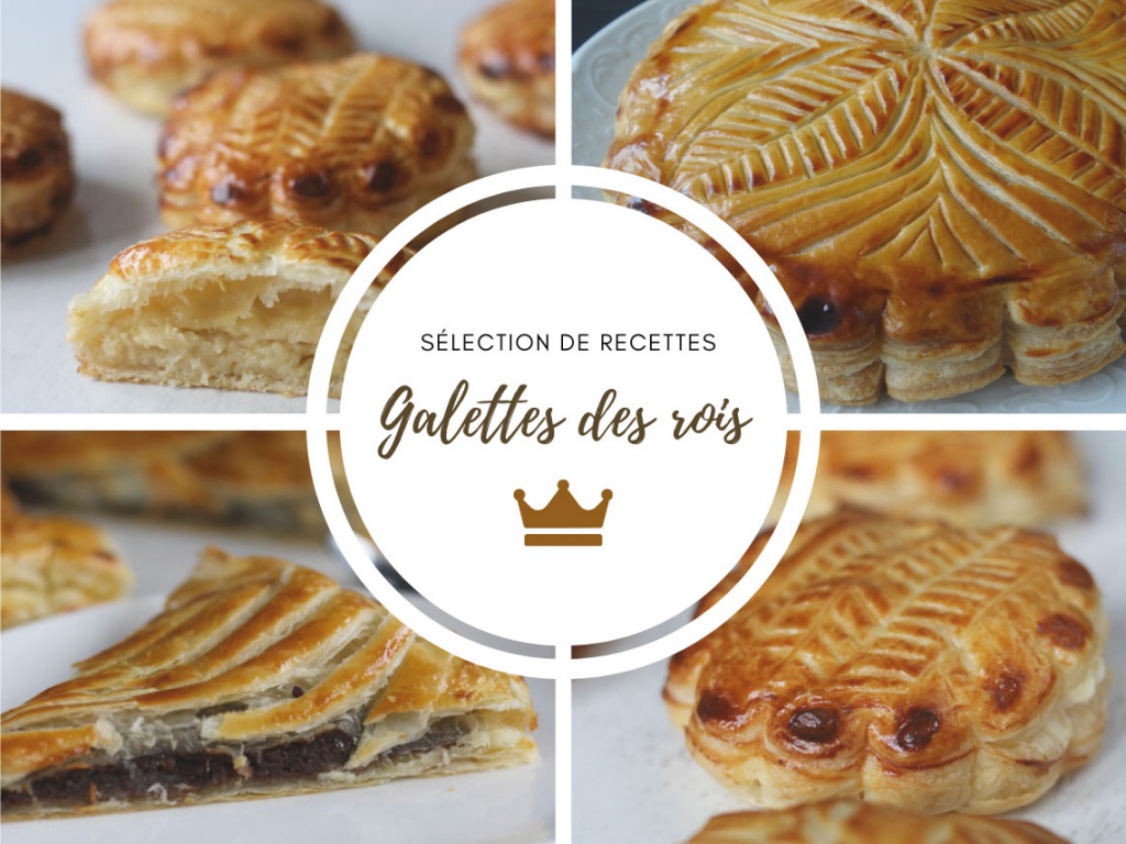 Sélection de recettes de galettes des rois