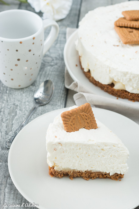 Cheesecake Poires Speculoos Sans Cuisson La Cuisine D Adeline