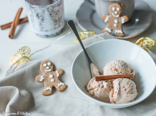 Glace à la cannelle sans sorbetière recette