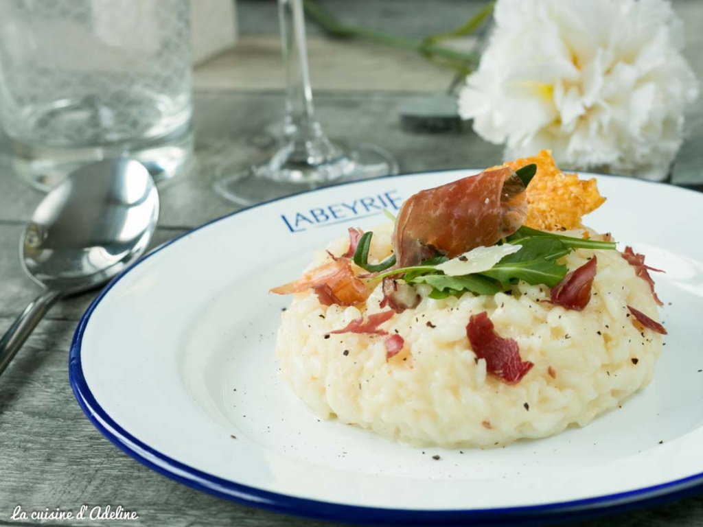 Risotto pata negra parmesan et roquette recette italienne facile